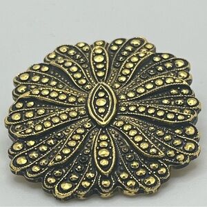 Vintage  scarf clip from West Germany. Gold tone metal. 1950’s or 1960’s